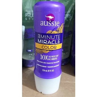 Kem ủ tóc Aussie 3 Minute Miracle 236ml (US) - Color