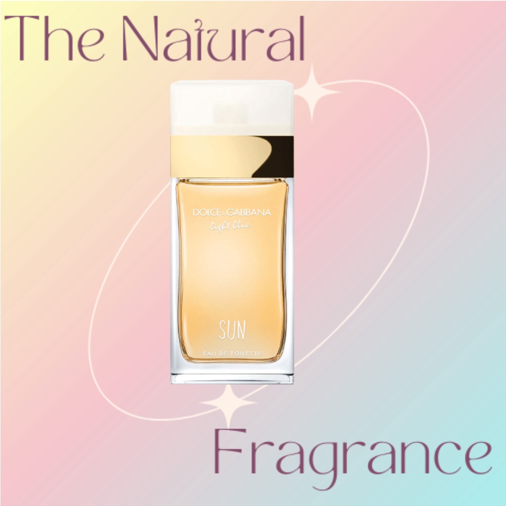 Nước hoa dùng thử Dolce & Gabbana Light Blue Sun for Women 5ml/10ml/20ml