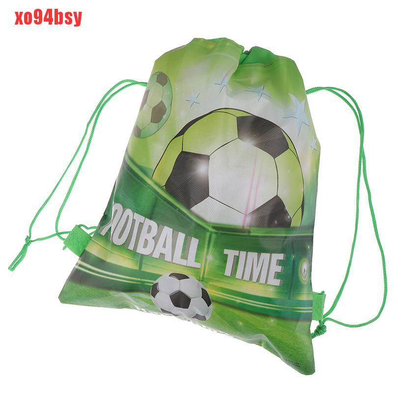 [xo94bsy]1pc Football Storage Bag Non-woven Fabric Drawstring Bag Outdoor Sport Backpack