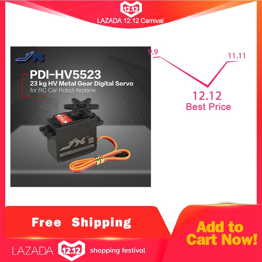 Động cơ Servo PDI-HV5523 23kg HV dành cho mô hình các loại đồ chơi điều khiển từ xa