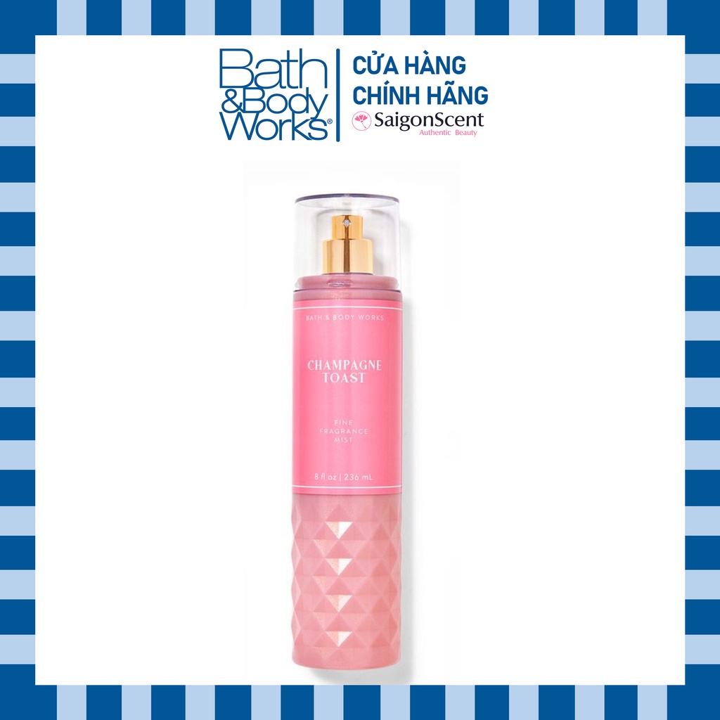 Xịt thơm toàn thân Bath & Body Works / Champagne Toast