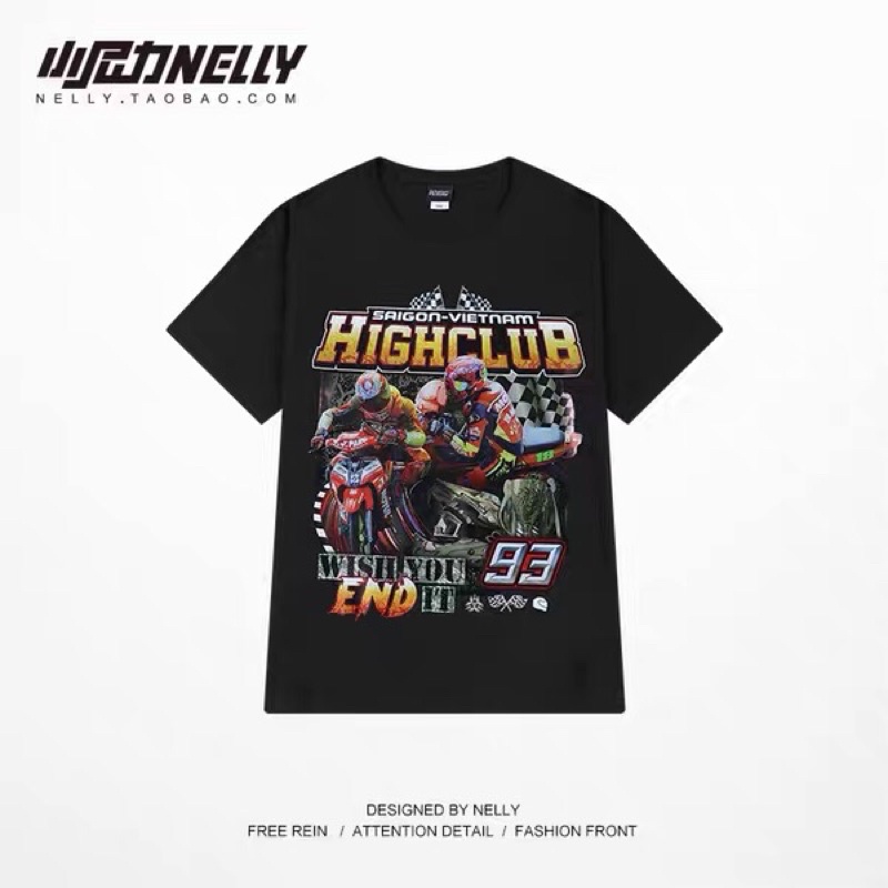 Áo phông nelly heybig sale (có sẵn) 19 high club
