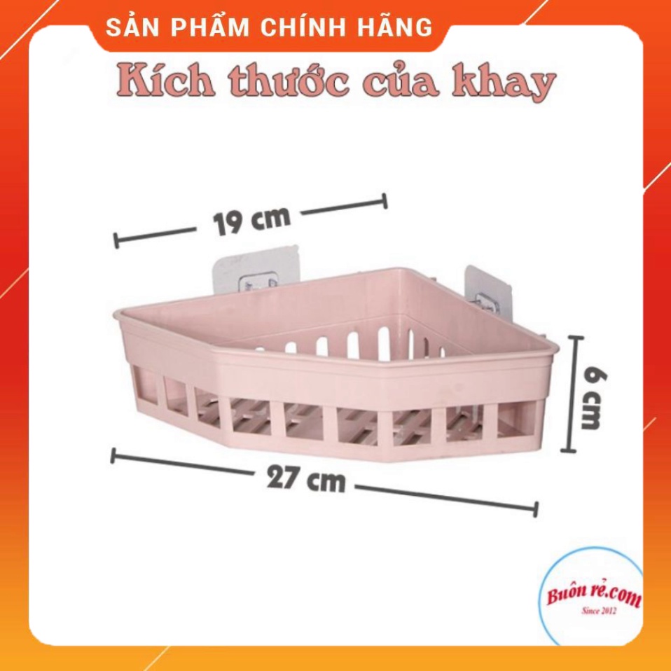 Kệ góc dán tường nhà tắm, nhà bếp  HOKORI Việt Nhật 5610 GDTA