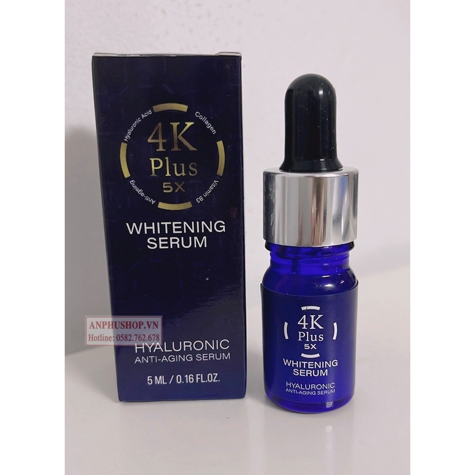 Serum dưỡng trắng da 4K Plus 5X Thái Lan 20ml ( Hàng chính hãng)