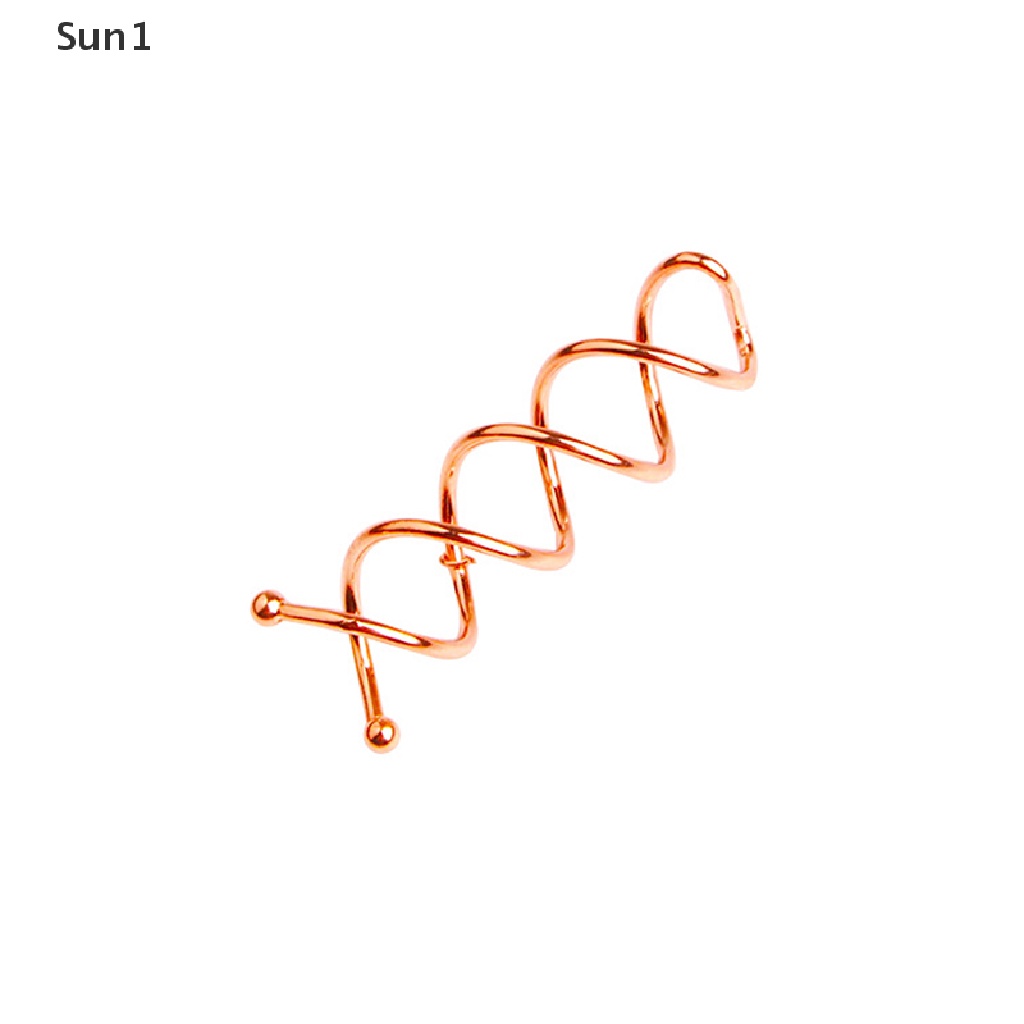 Set 1 / 10 Kẹp Tóc Dạng Xoắn Ốc Dành Cho Nữ