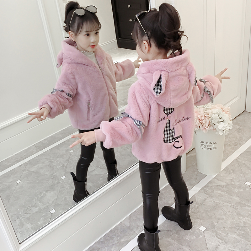 Áo Khoác Thu Đông Chất Liệu Dày Dặn Dành Cho Bé Gái 9 Tuổi