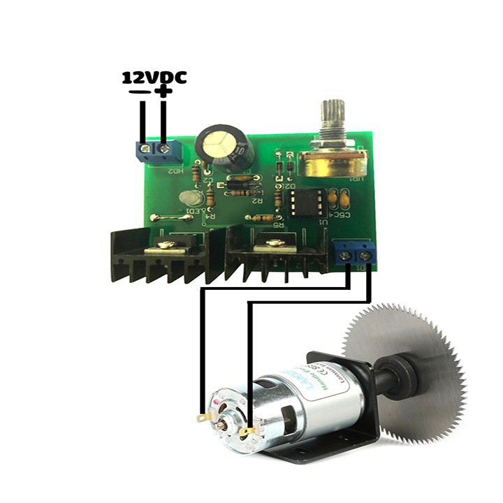 Điều Tốc Moto 20A 12V Điều Khiển Động Cơ DC | BigBuy360 - bigbuy360.vn