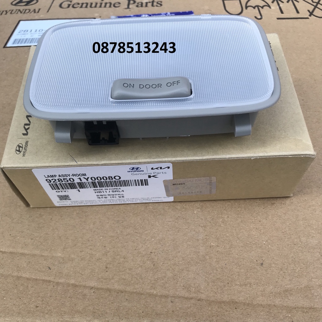 Đèn trần Hyundai I10 Grand, Kia morning 2012-2020 xịn chính hãng