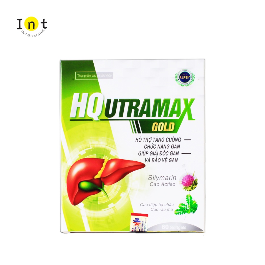 VIÊN UỐNG HỖ TRỢ CHỨC NĂNG GAN, MÁT GAN, GIẢI ĐỘC GAN HK GOLD 60V