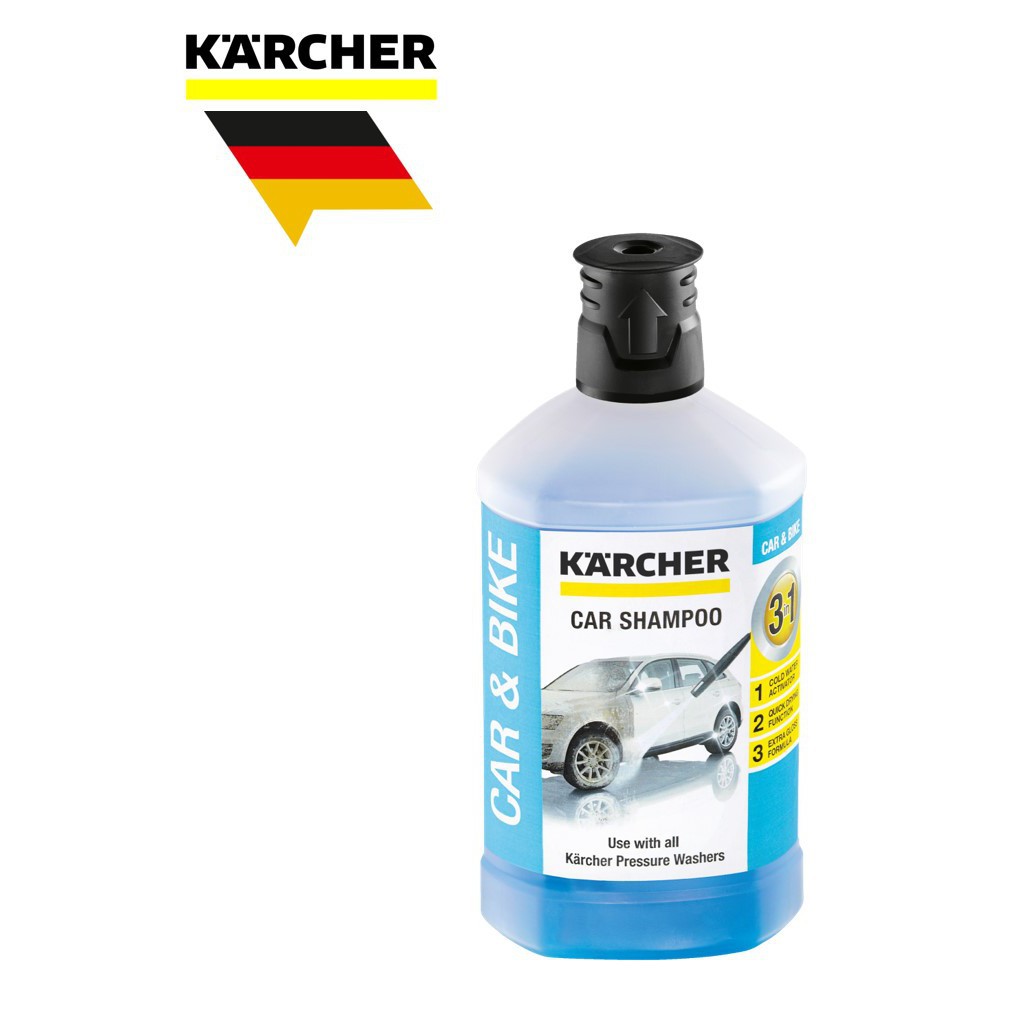 [CHÍNH HÃNG] Chất tẩy rửa xe hơi Karcher 3 trong 1 (1 lít)