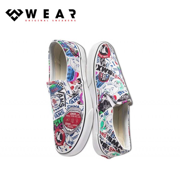 Giày Sneaker Unisex Vans Slip-On Stickers Mash Up - VN0A38F7VFV