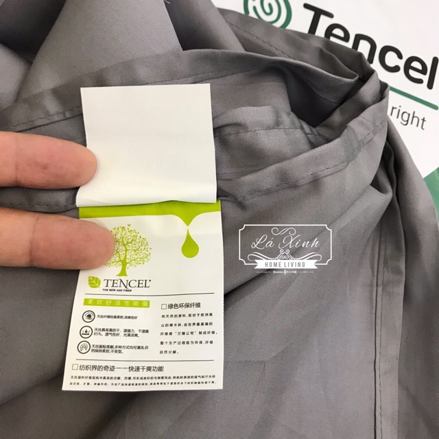 Sét Ga gối Tencel 80s gỗ sồi mát lạnh cao cấp