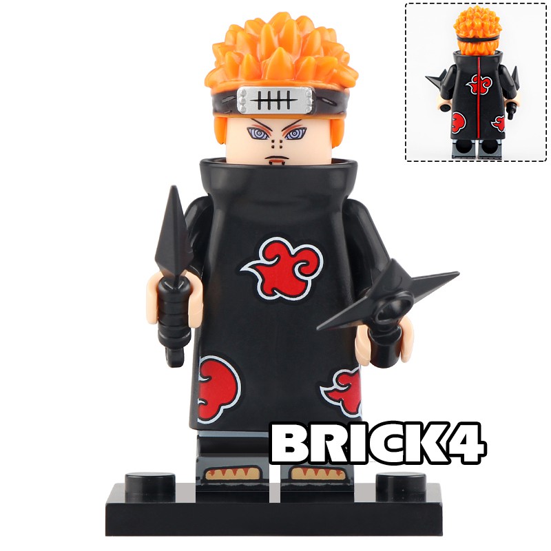 Minifigures Akatsuki Sect trong Anime Naruto - đồ chơi mô hình lắp ghép non-lego