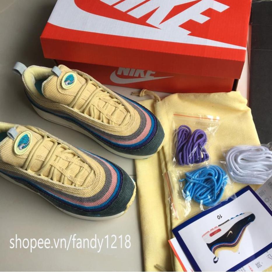 Xả kho Giày thể thao Air Max 1/97 x Sean Wotherspoon .( Xả Tết Tết) new ! Sales 11-11 . rẻ HOT : ' HOT . ˇ ^ ^ . # ^