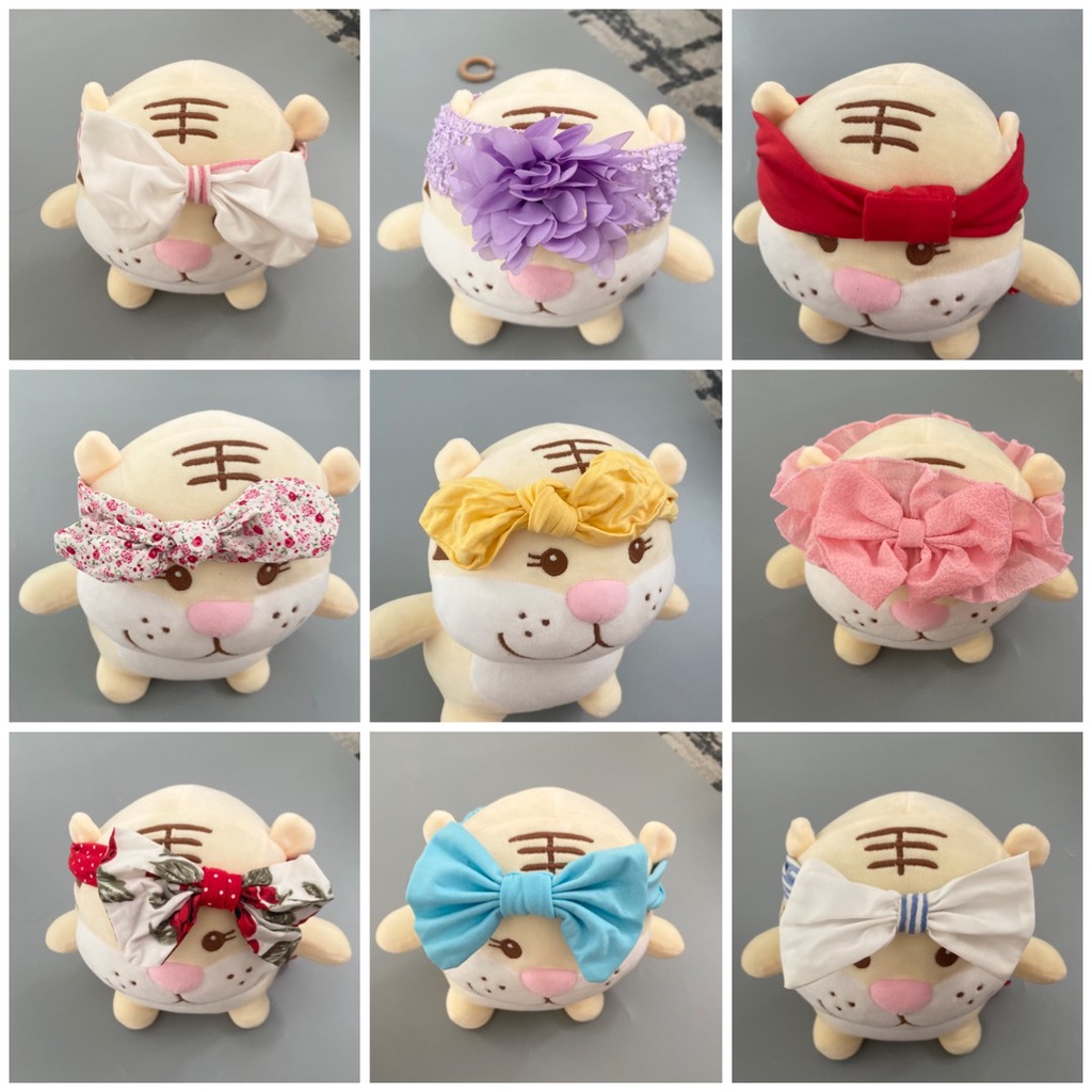 Băng đô cho bé gái sơ sinh đến 1 tuổi/ Turban cho bé gái sơ sinh kiểu Hàn Quốc - BD bebefamilyshop