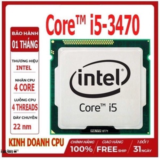 Mua Bộ vi xử lý CPU i5 3470 +   Tặng keo tản nhiệt