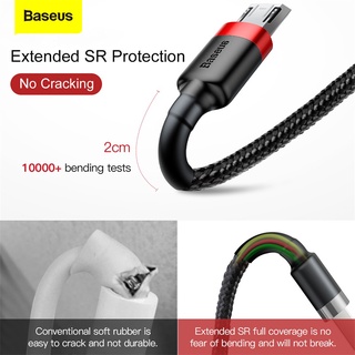 Cáp dù sạc nhanh - Baseus cafule Cable USB For Micro dài 0.5m 1m 2m 3m cho android