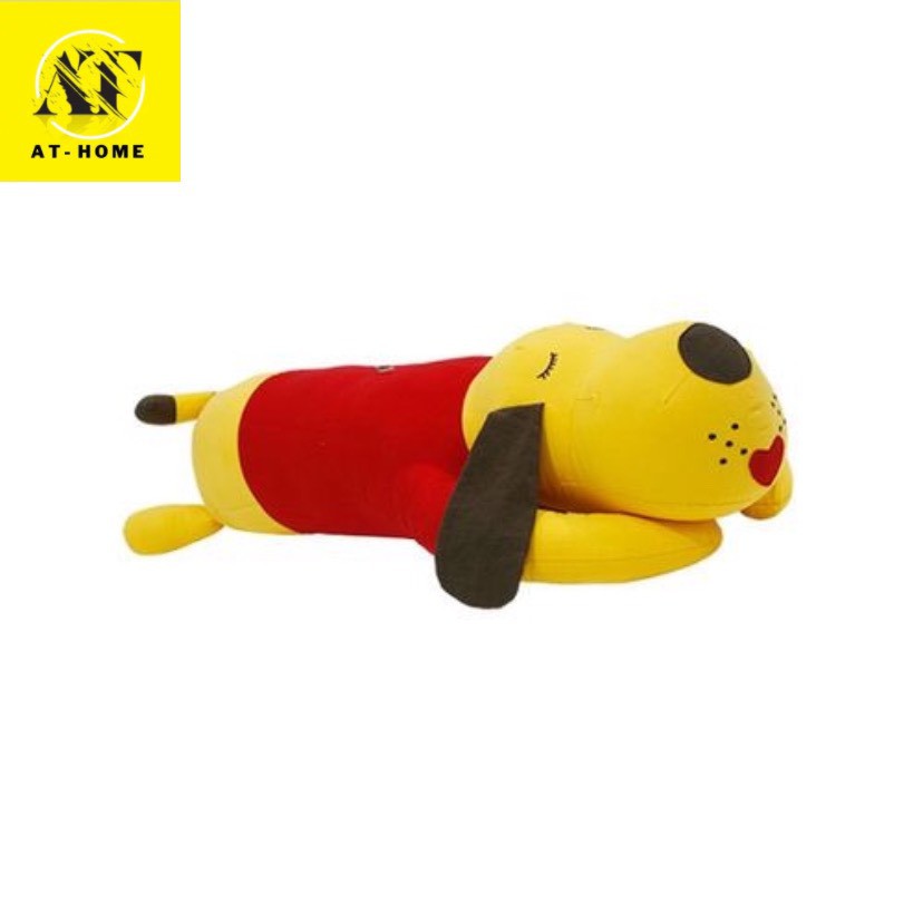 Gối Ôm Homtex Hình Con Chó Kích Cỡ 80x18cm - AT HOME