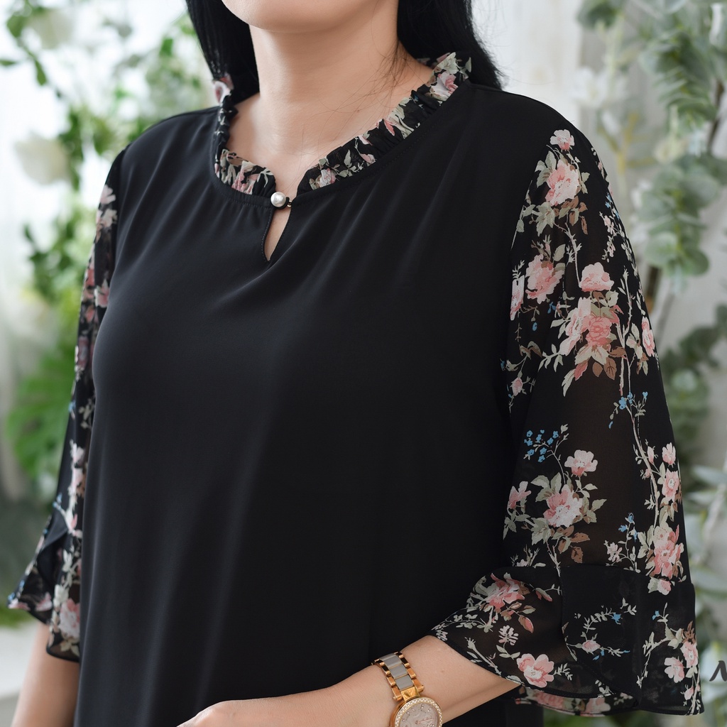 Madam Sotoni - Thời trang trung niên - Áo kiểu nữ trung niên - TDTH12