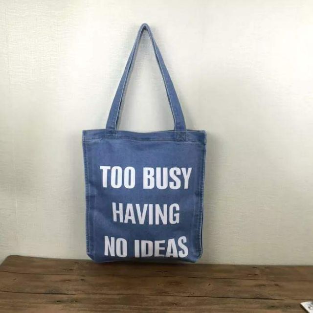 [NGHIE1212 giảm 20%]Túi tote vải denim