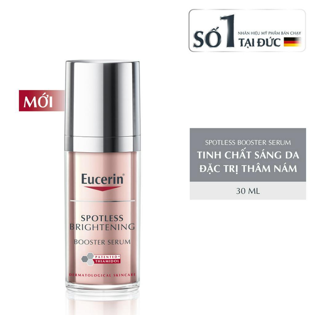 Tinh chất giảm thâm nám và dưỡng trắng da Eucerin Spotless Brightening Booster Serum 30ml TẶNG Tẩy Trang 400ml
