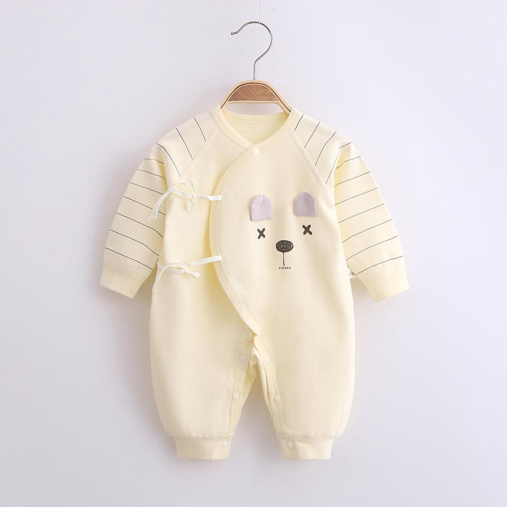 Bộ Quần Yếm Cotton Dễ Thương Cho Trẻ Sơ Sinh V1S8