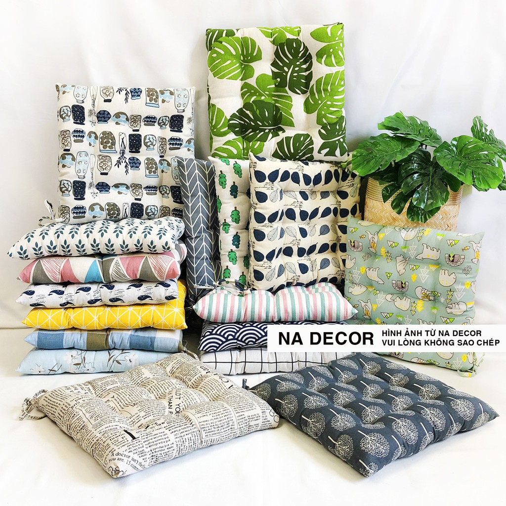 ĐỆM VUÔNG NGỒI BỆT PATTERN