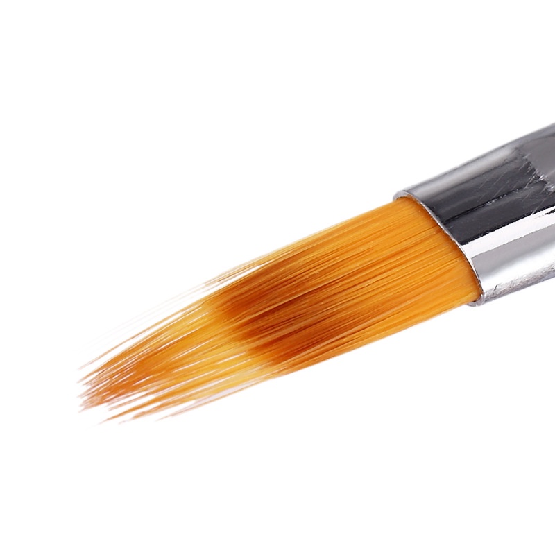 Cọ Omber Lông Thưa Cán Pha Lê Đá Hồng Vẽ Móng