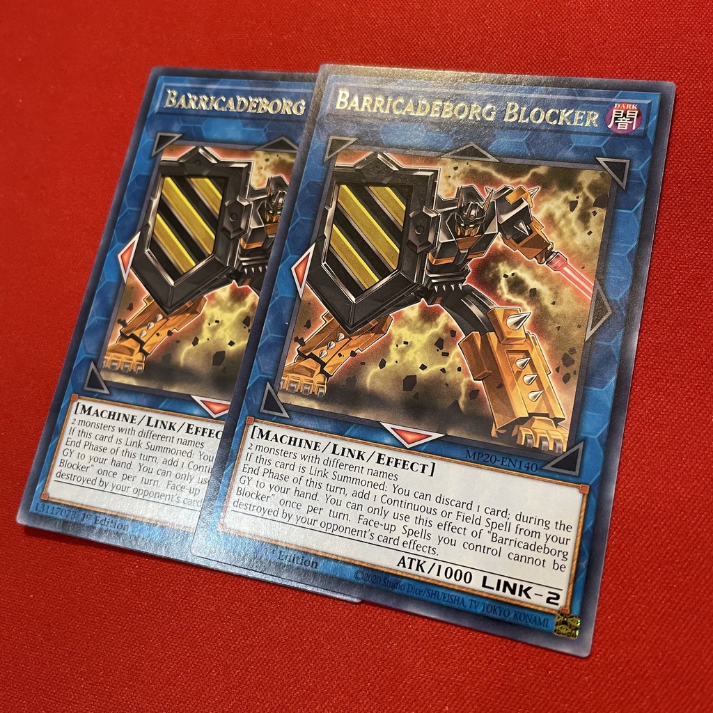 EN]Thẻ Bài Yugioh Chính Hãng] Barricadeborg Blocker