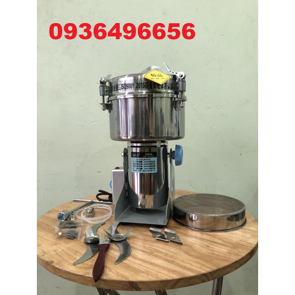 Máy xay bột khô đa năng,xay bột ngũ cốc,thảo dược siêu mịn công suất cao 1000g