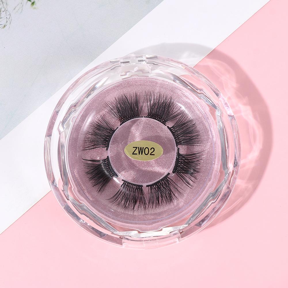 CACTU Bộ Dụng Cụ Nối Mi Giả 10 Cụm Lông Thú