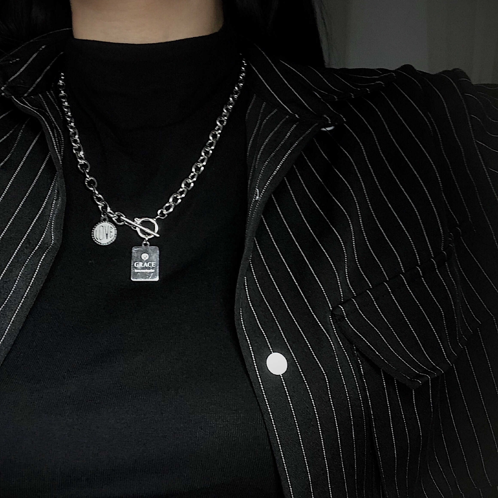 Vòng Cổ Choker Phong Cách Hip Hop 13014hp