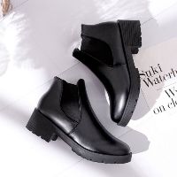 < SALE > Boots Nữ Cổ Chun Đế 5cm Thời Trang