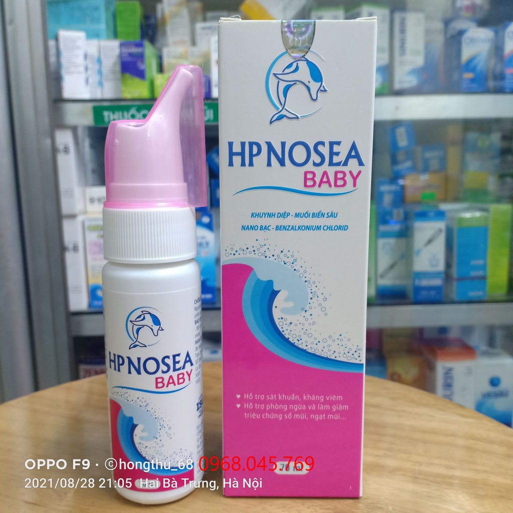 Xịt mũi HP NOSEA BABY/Người lớn chai 70ml