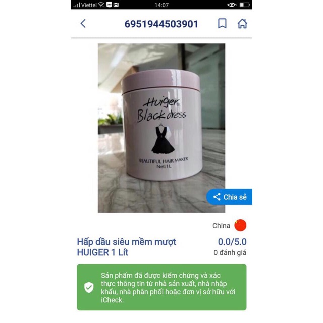 Kem ủ xả tóc siêu mượt HUIGER Black dress 1000ml | BigBuy360 - bigbuy360.vn