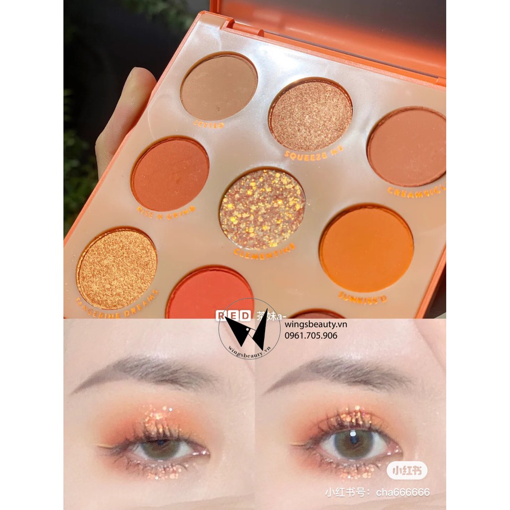 COLOURPOP - Bảng phấn mắt Orange You Glad