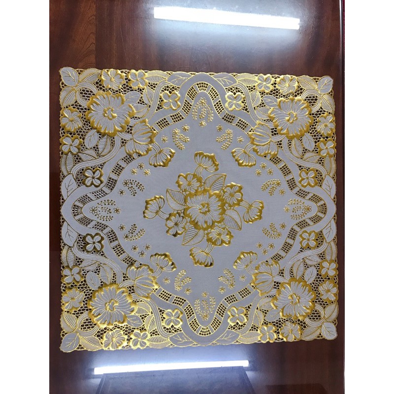 [SIÊU RẺ] Khăn trải bàn Ren Hoa 50x50cm - HÀNG ĐẸP