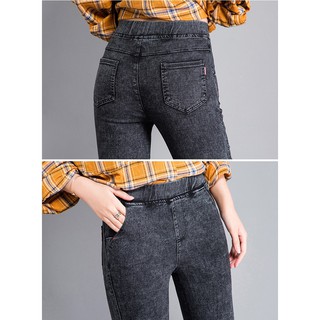Quần Legging câo cấp giả JEAN Hàn Quốc loại lót lông QL157