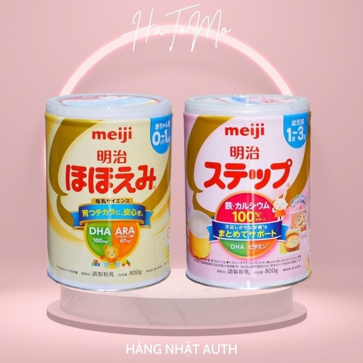 [DATE:04/2023] Sữa Meiji Nội Địa Nhật lon số 0 và số 9 800g