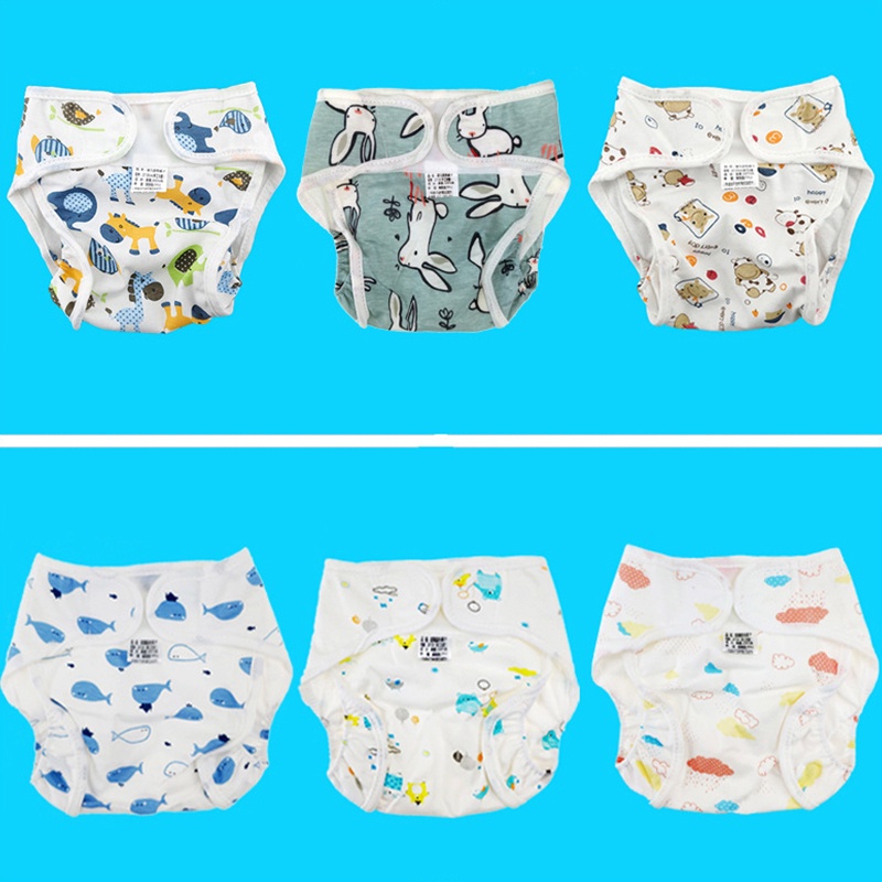 Quần Tã Chống Thấm Nước Chống Tràn Có Thể Điều Chỉnh Tiện Lợi Dành Cho Bé