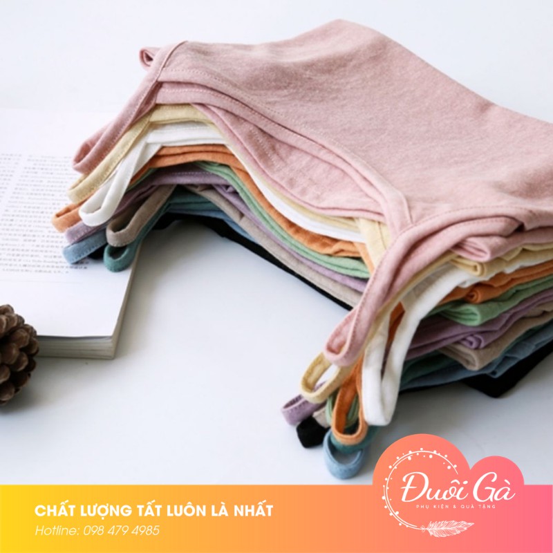 Áo 2 dây nữ đẹp Uncle Wennie chất cotton cao cấp mềm mại gợi cảm &amp; dịu dàng, vớ đẹp Đuôi Gà - MUAHA