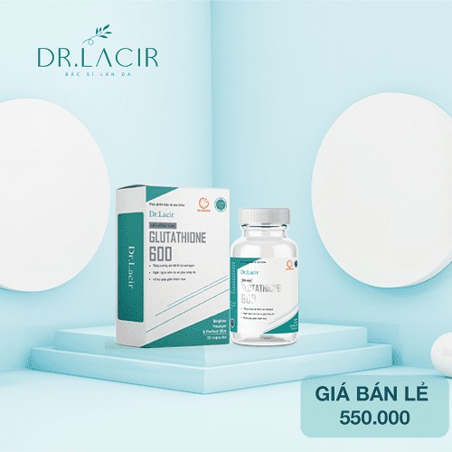 Viên Uống Trắng Da 💚FREESHIP💚 Viên Uống Nám Trắng Da GLUTATHIONE 600 Chính Hãng, Trẻ Hóa.
