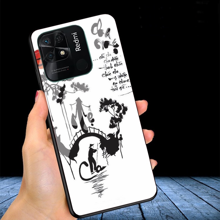 Ốp Lưng Kính 3D XIAOMI REDMI 10C Ốp lưng thế hệ mới cao cấp