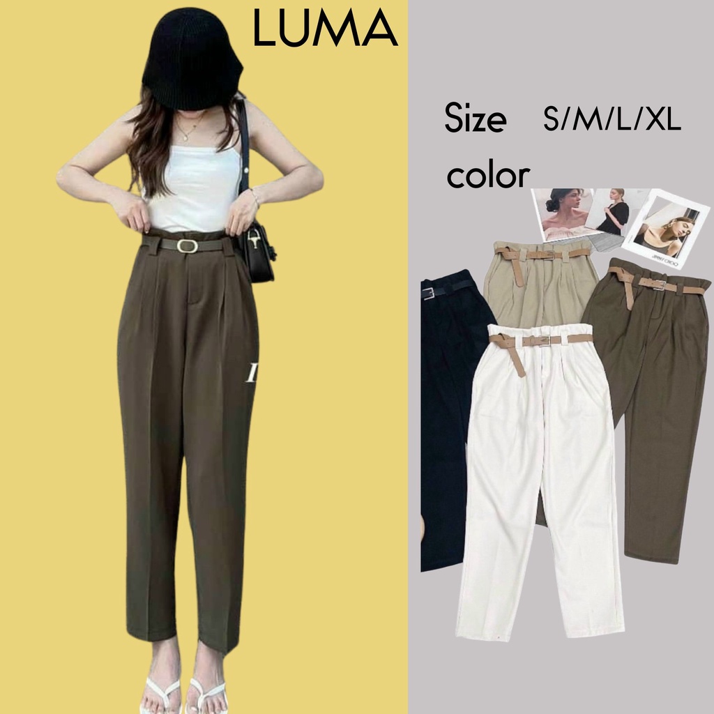 Quần bagy nữ quần xuông tuyết mưa tặng kèm đai LUMA 155