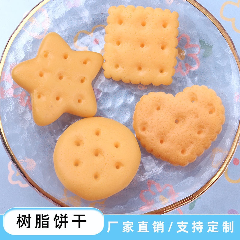 Set 10 Mô Hình Bánh Quy Mini Bằng Nhựa Dùng Trang Trí Giáng Sinh