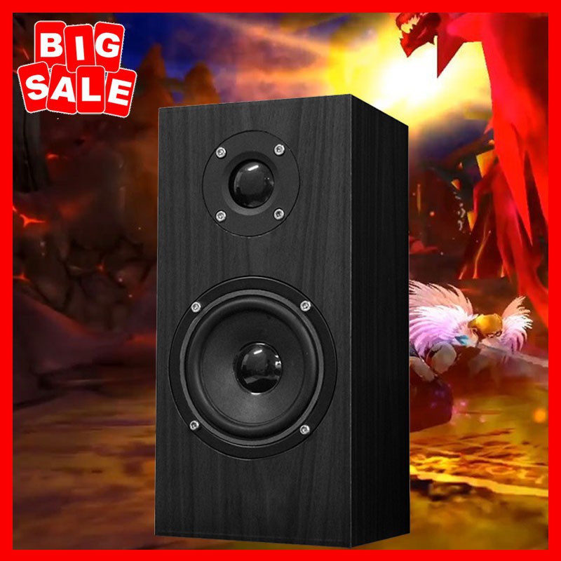 {SALE SỐC} Loa Nghe Nhạc Máy Tính Vỏ Gỗ V180 Âm Thanh Cực Hay