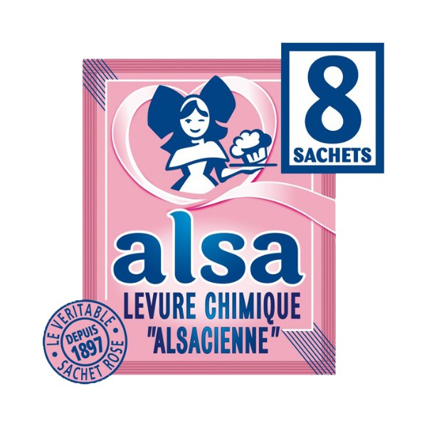 Bột nổi Alsa (Baking powder) gói 11g