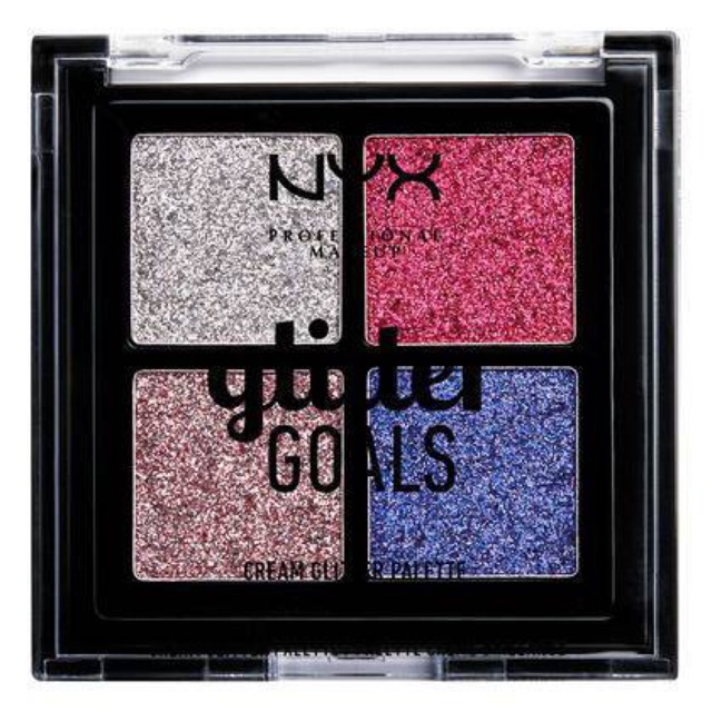 Nyx- Nhũ Mắt- Glitter Goals Cream Quad Palette 4 x 1g