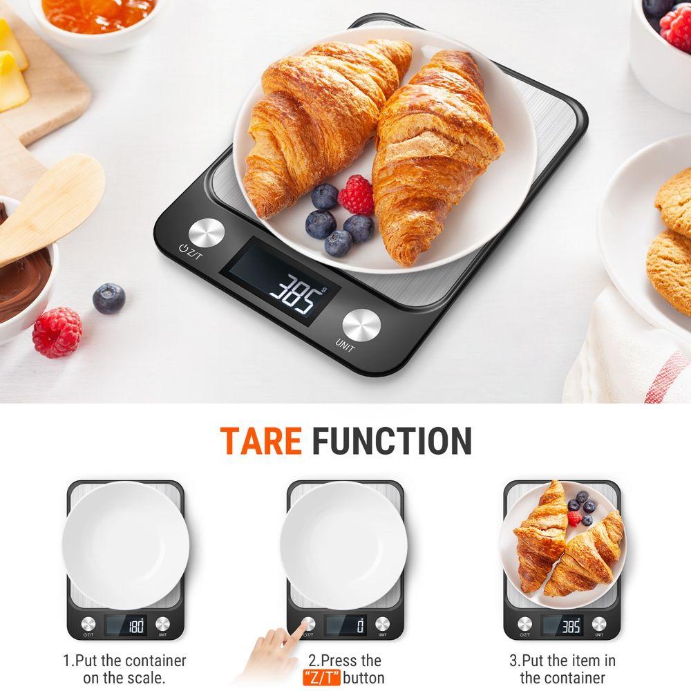 AUGUSTINA Cân Điện Tử 10KG / 1G Màn Hình LCD Chuyên Dụng Cân Trang Sức / Thực Phẩm Trong Nhà Bếp