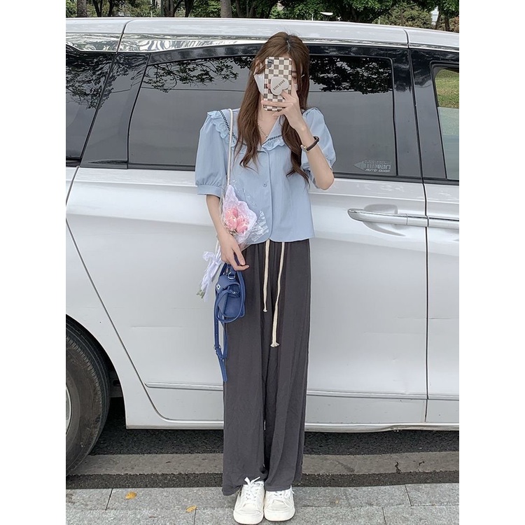 Áo Sơ Mi Nữ Thiết Kế Mỏng Phong Cách Hàn Quốc Mùa Hè Mới